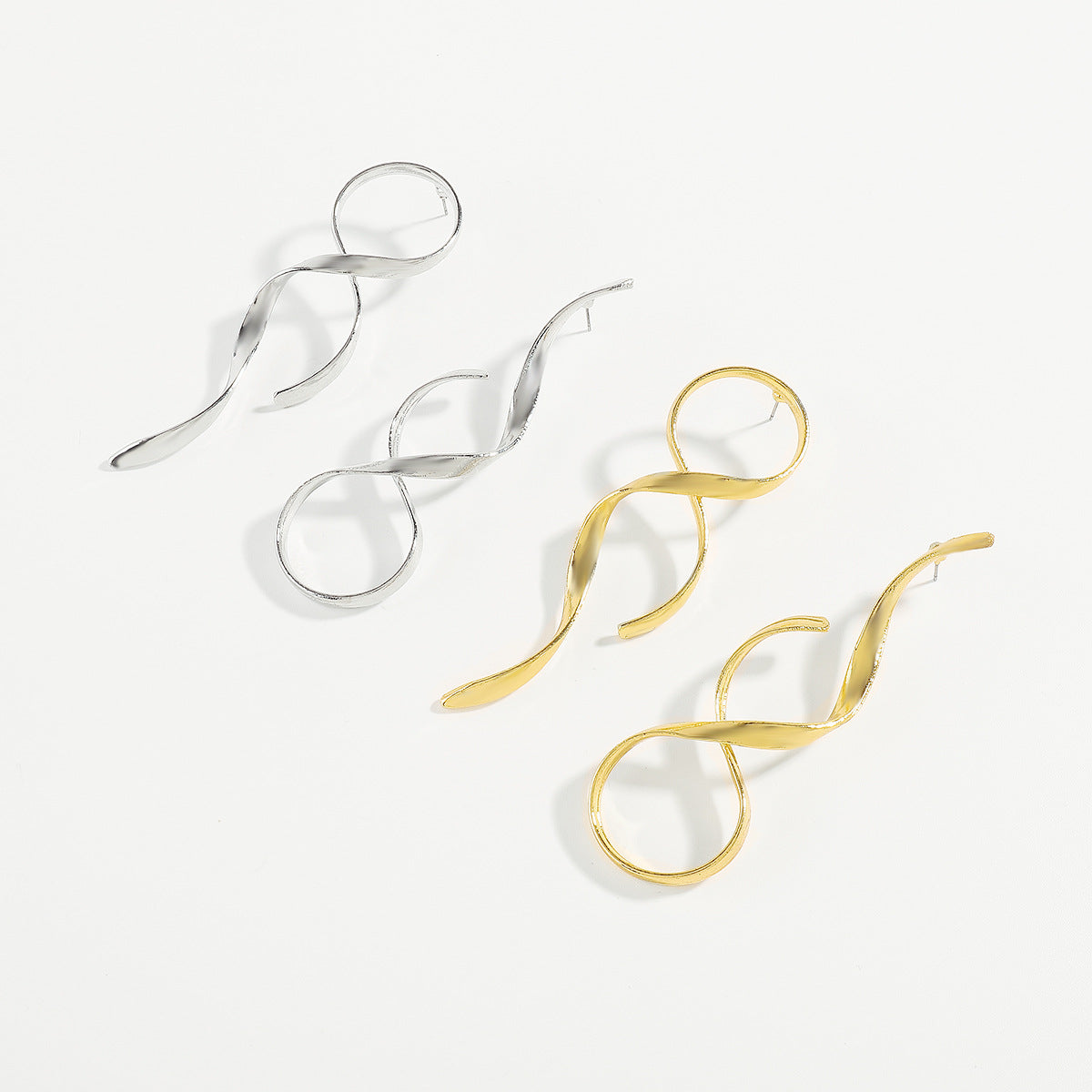 Minimalist geometric earrings