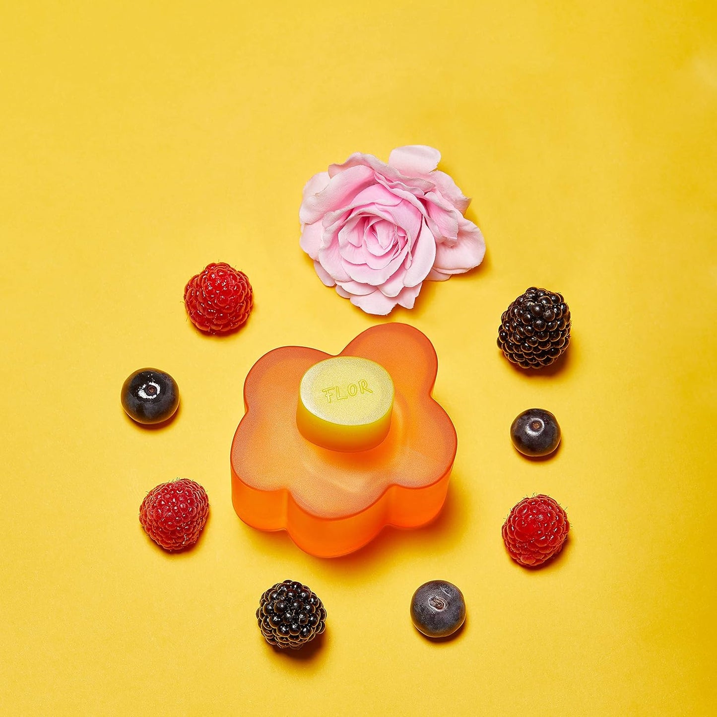 Agatha Ruiz de la Prada Perfumes - Flor, Eau de Toilette for Women - Long Lasting - Fresh, Young and Modern Fragrance - Fruity and Floral Tones - Perfect for the Day - 50 ml