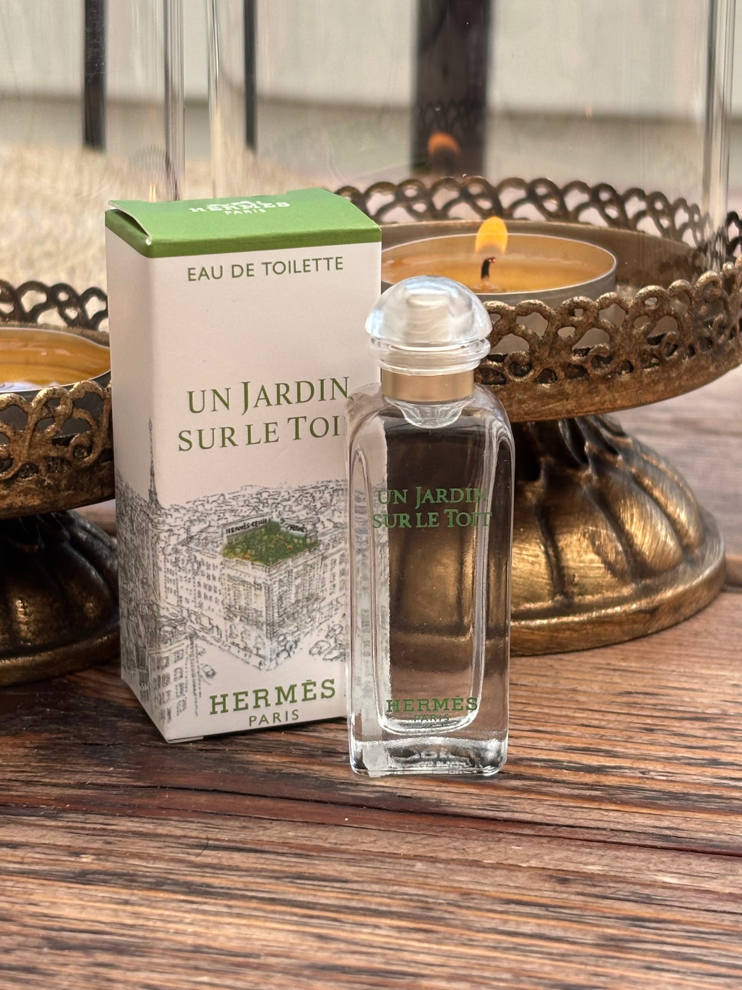 Hermès Un Jardin Sur Le Toit Eau de Toilette 7,5 ml.