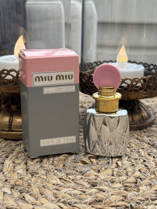 Miu Miu fleur D’argent eau de parfum absolu 7,5 ml